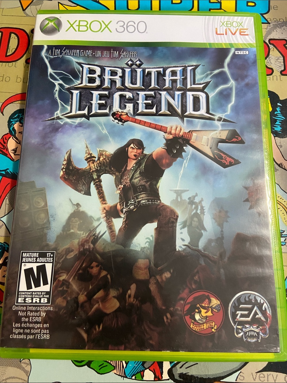 Brutal Legend (Microsoft Xbox 360, 2009) Complete
